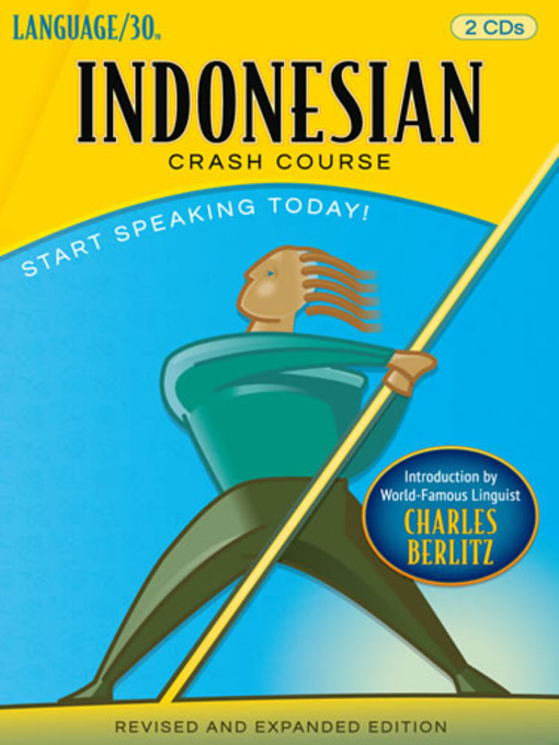 Title details for Indonesian Crash Course by LANGUAGE/30 - Available